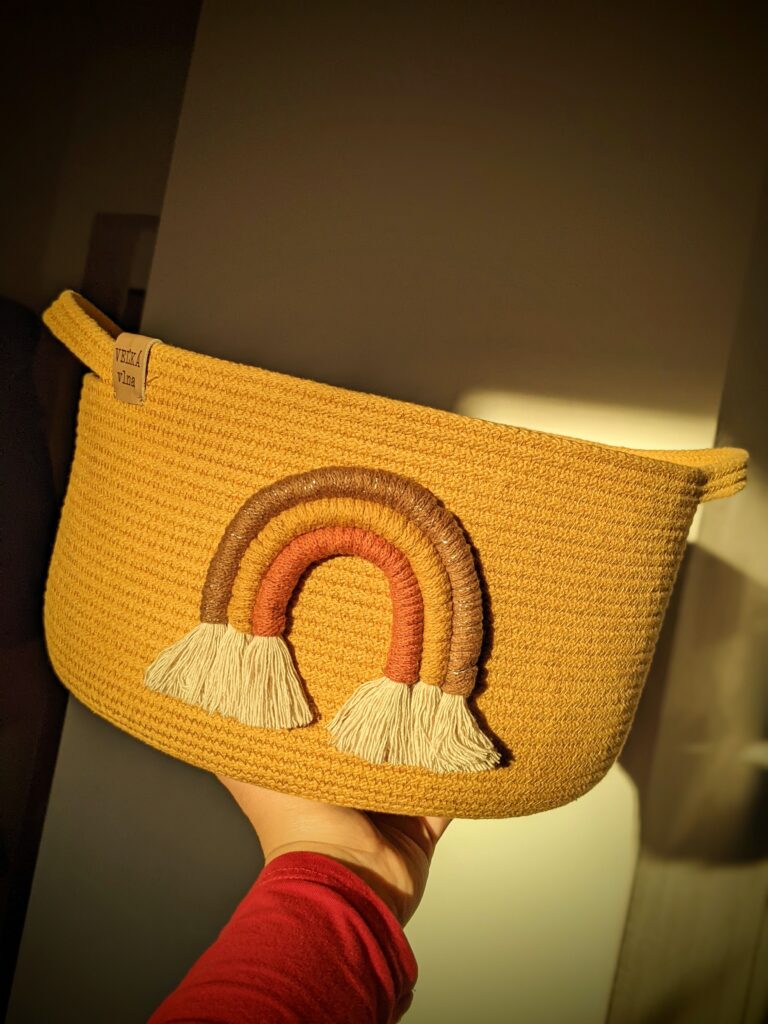 sewn basket